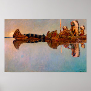 The Water Burial by Newell Convers Wyeth Poster