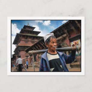 The water carrier. Postcard