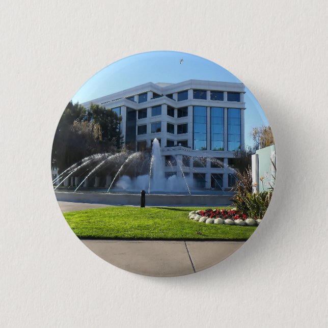 The Water Garden 2 Inch Round Button (Front)