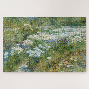 The Water Garden (by Childe Hassam) Jigsaw Puzzle