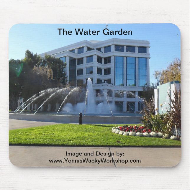 The Water Garden Mouse Pad (Front)