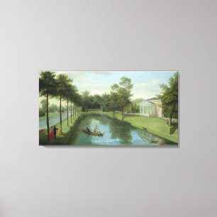 The Water Gardens of Chiswick House Canvas Print