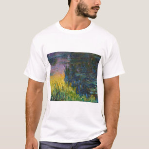 The Water Lilies - Setting Sun, Claude Monet, 1916 T-Shirt