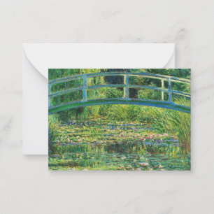 The Water-Lily Pond, 1899 by Claude Monet Card