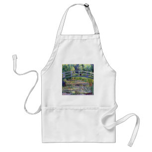 The Water Lily Pond by Claude Monet Standard Apron