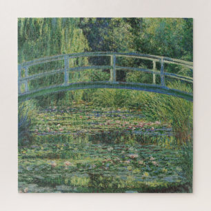 The Water-Lily Pond, Landscape Oil Painting, Monet Jigsaw Puzzle