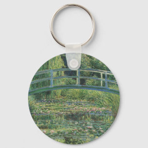 The Water-Lily Pond, Landscape Oil Painting, Monet Keychain
