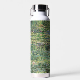 The Water-Lily Pond, Landscape Oil Painting, Monet Water Bottle