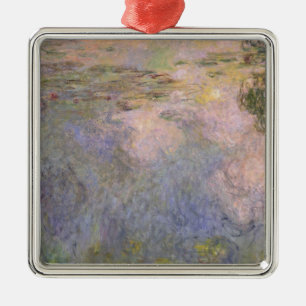 The Water-Lily Pond Metal Ornament