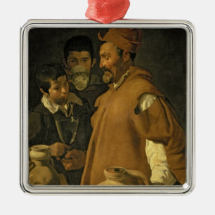 The Water Seller of Seville, c.1620 (oil on canvas Metal Ornament