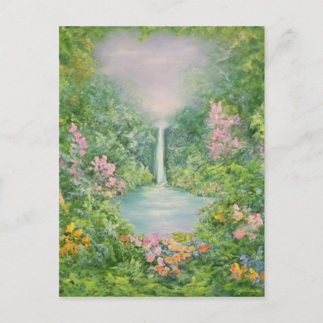 The Waterfall 1997 Postcard (Front)