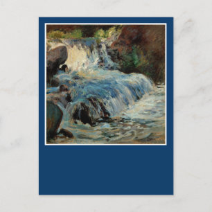 The Waterfall by John Henry Twachtman Postcard