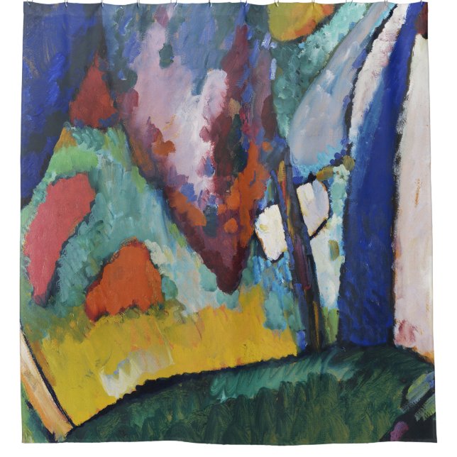 The Waterfall - Wassily Kandinsky (Front)