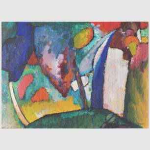The Waterfall, Wassily Kandinsky Tissue Paper