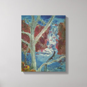 The Waterfalls Keene NH Canvas Print