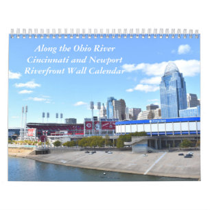The Waterfront of Cincinnati/Newport Wall Calendar
