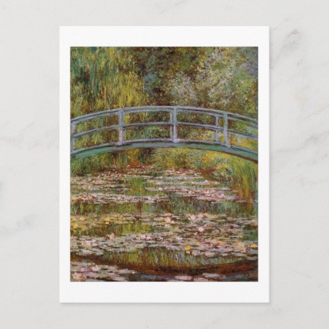 The Waterlily Pond postcard (Front)
