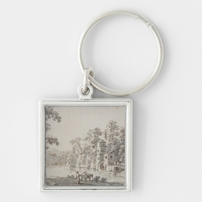 The Watermill by the Ford Keychain (Front)