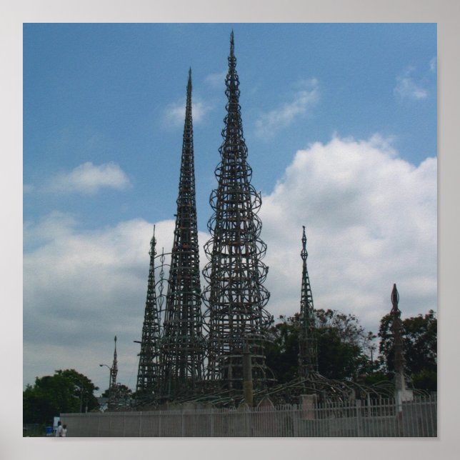 The Watts Towers Poster (Front)