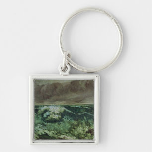 The Wave, after 1870 Keychain