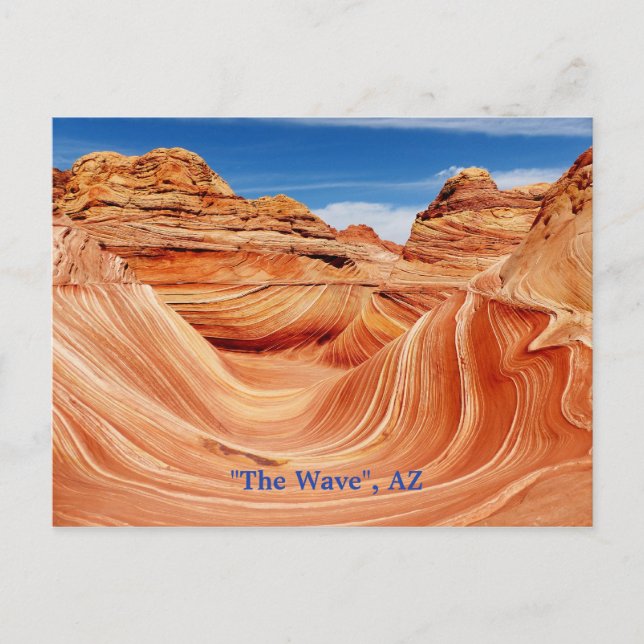 "The Wave", Arizona Postcard (Front)