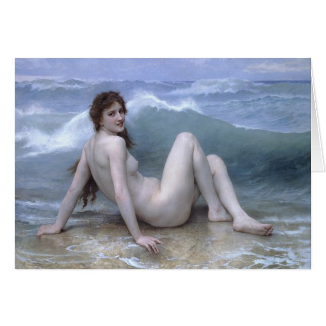 The Wave by William-Adolphe Bouguereau (Front Horizontal)