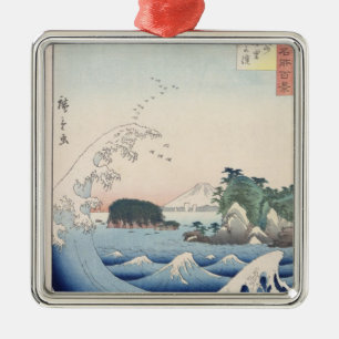 The Wave Metal Ornament