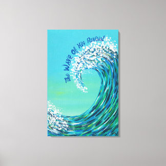The Wave Of His Revival Canvas Print