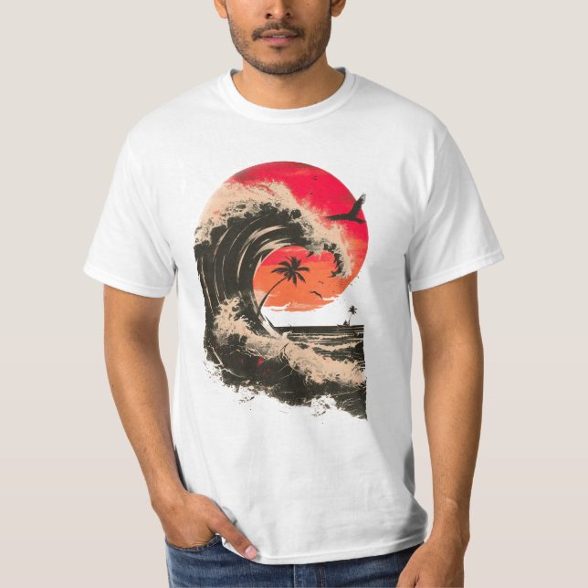 The Wave - vintage T-Shirt (Front)
