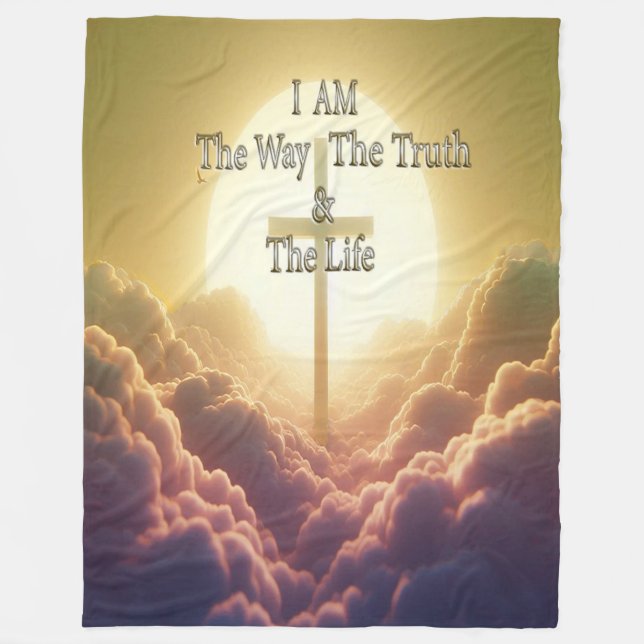 The Way Fleece Blanket (Front)