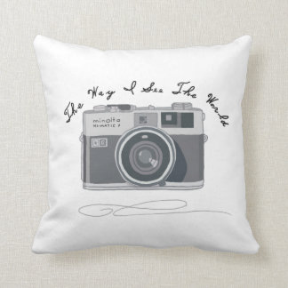 The Way I see The World Throw Pillow