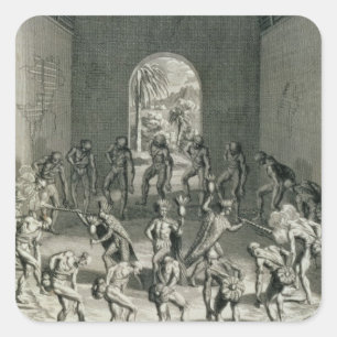 The Way in which Caribbean Priests Boost their Cou Square Sticker