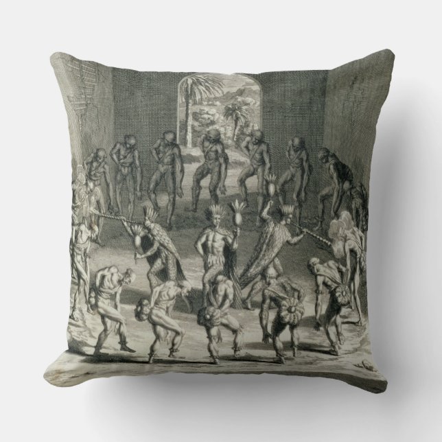 The Way in which Caribbean Priests Boost their Cou Throw Pillow (Front)