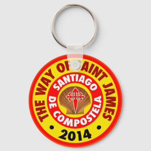The Way of Saint James 2014 Keychain