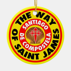 The Way of Saint James Ceramic Ornament