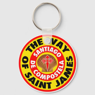 The Way of Saint James Keychain
