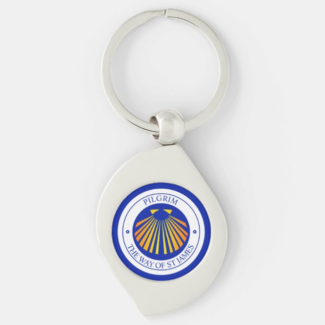 The way of St James pilgrims Keychain (Front)