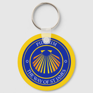 The way of St James pilgrims Keychain