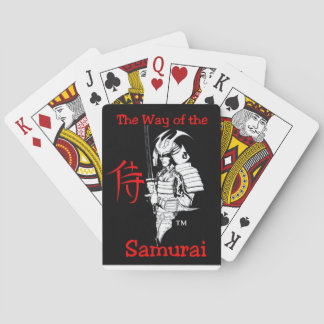 "The way of the Samurai" Playing Cards