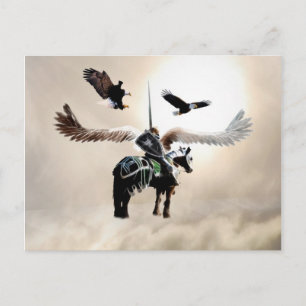 The way of the warrior postcard