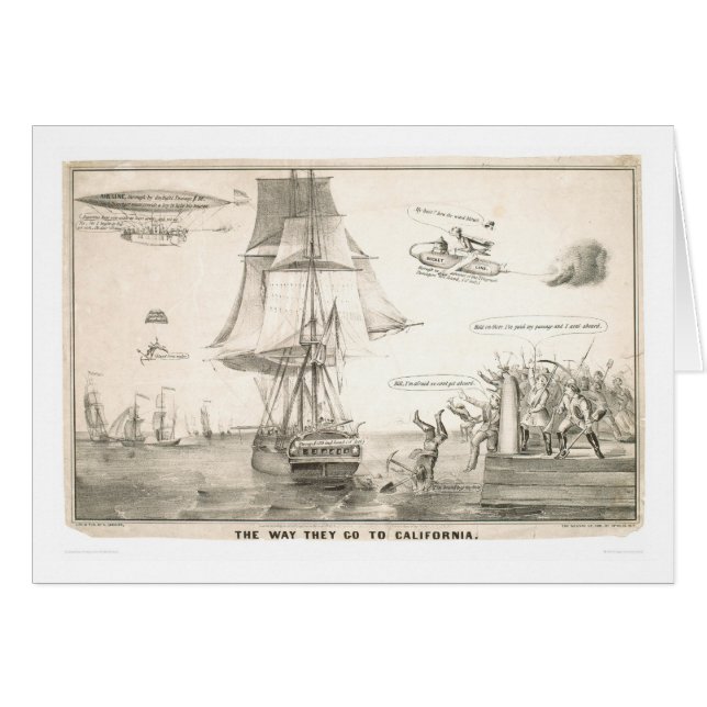 The Way They go to California (0478A) (Front Horizontal)