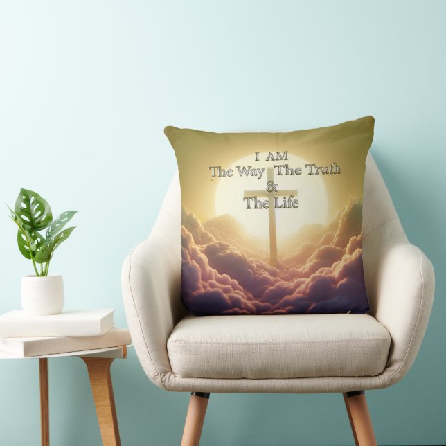 The Way Throw Pillow (Chair)