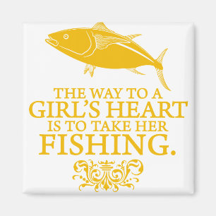 The Way To A Girl's Heart Magnet