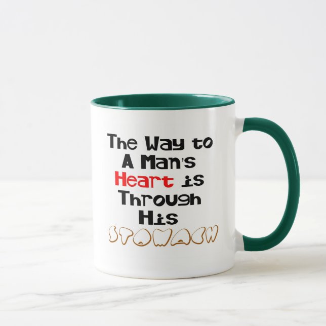 The Way to a Man's Heart 4 Mug (Right)