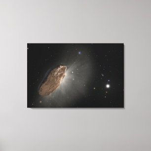 The Wayward Interstellar Object Oumuamua. Canvas Print