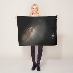 The Wayward Interstellar Object Oumuamua. Fleece Blanket