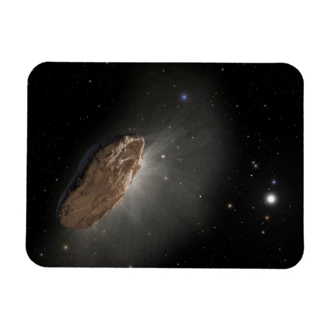 The Wayward Interstellar Object Oumuamua. Magnet (Horizontal)