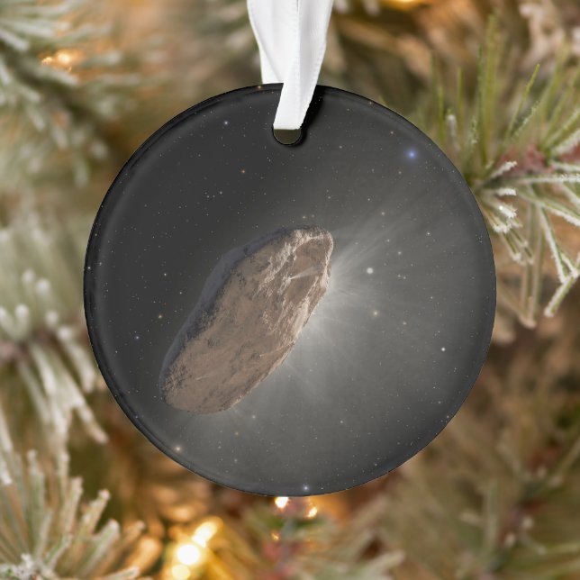 The Wayward Interstellar Object Oumuamua. Ornament (Tree)