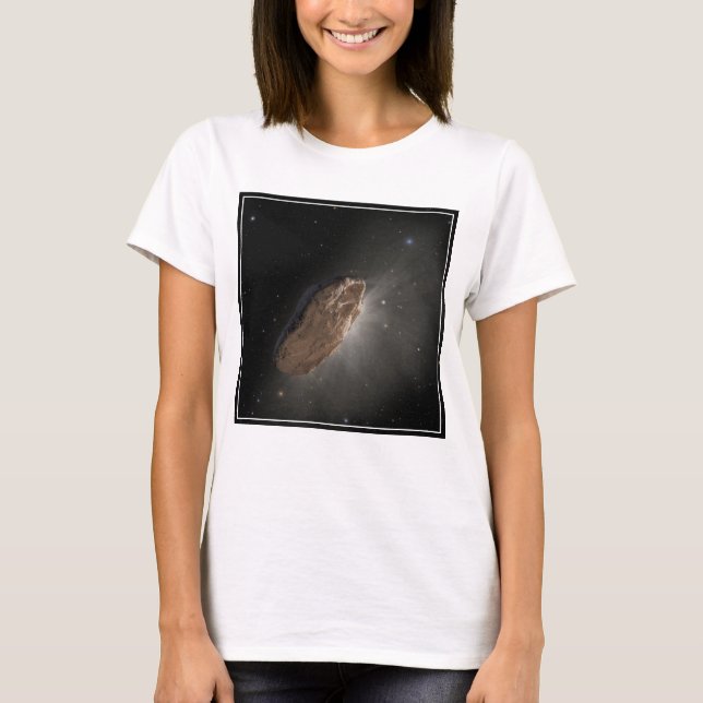The Wayward Interstellar Object Oumuamua. T-Shirt (Front)