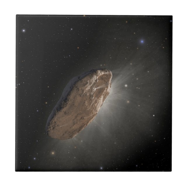 The Wayward Interstellar Object Oumuamua. Tile (Front)